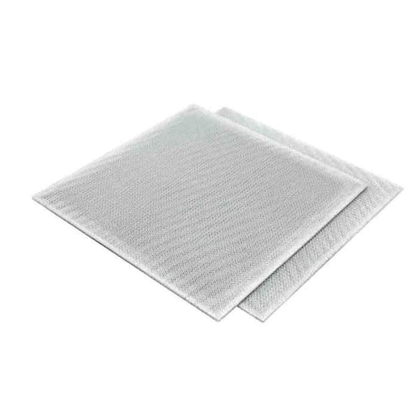 Fläktfilter - Bosch - 00298619 - Metallisk - 28,4 x 28,3 x 0,6 cm - 2-pack