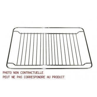 Grillplatta för Whirlpool F374094 481010635612 AKZ480WH01 ugn - Vit - 37,5cm x 45cm