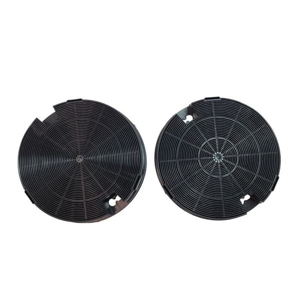 Set med 2 kolfilter typ 29 CHF029 (91929-957) - Spisfläkt - WHIRLPOOL, IKEA WHIRLPOOL, BAUKNECHT, ARISTON HOTPOINT, INDESIT,