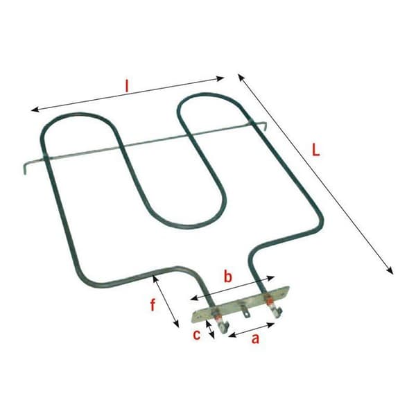 UGNSMOTSTÅND 387131802 GRILLTOPPMETOD 2300W 230 V