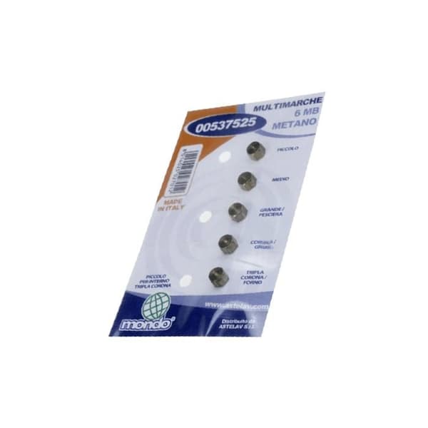 SPIS INJEKTOR BRÄNNARE OLIKA VARUMÄRKEN G786361 PÅSE NATURGAS INJEKTORER Ø 6 M/M