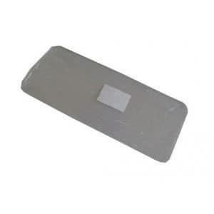 Inre glas - Bosch - 00441202 - 384x161 mm - Kompatibel med flera modeller - Grå