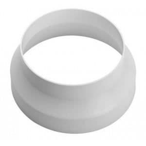Plastisk Reducer - Byggare - 481281718051 - Diameter 125/150 mm - För Fläktkåpa - Tillbehör