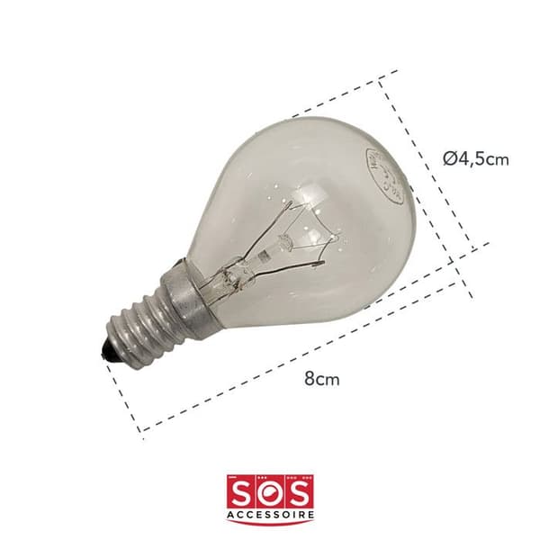 Ugnsljus - BOSCH - 3853999 - 40 W - 230/240 V - Livslängd 1000 timmar