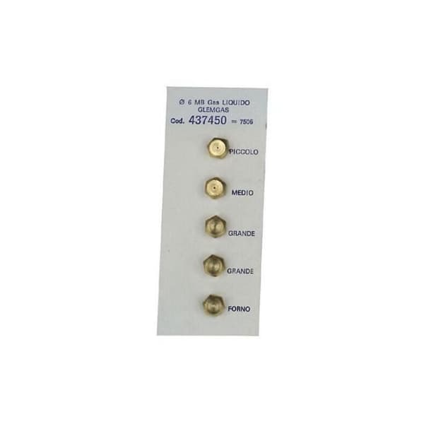 Universeel - glem gas glp 6 mb butan jets - mgc106un
