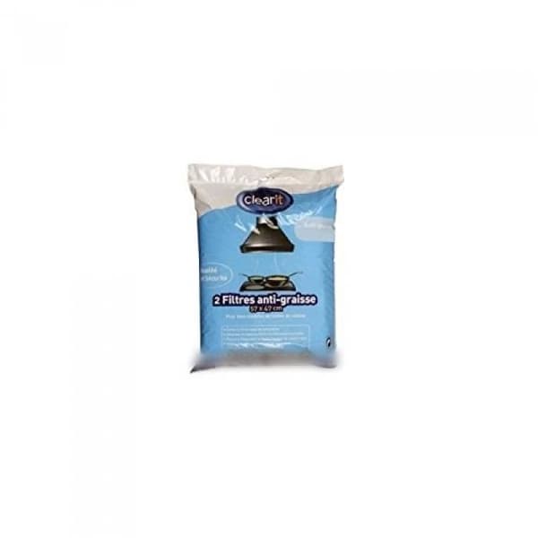 Antifett huvfilter 140g/m² för BRANDT 71S7824 huv - BRANDT märke - Vit