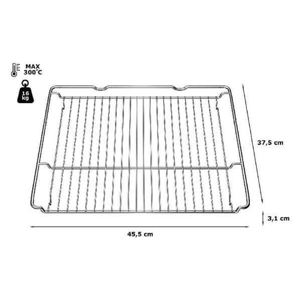 Tillbehör - NEFF - Z11CR10X0 - Standard kombigrill - Kompatibel med flera modeller - Lätt att installera