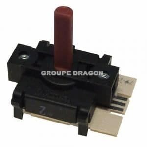 +/- väljare för ELECTROLUX 3871311076 FM610N FYB562N FM620W spis - Original tillverkardel
