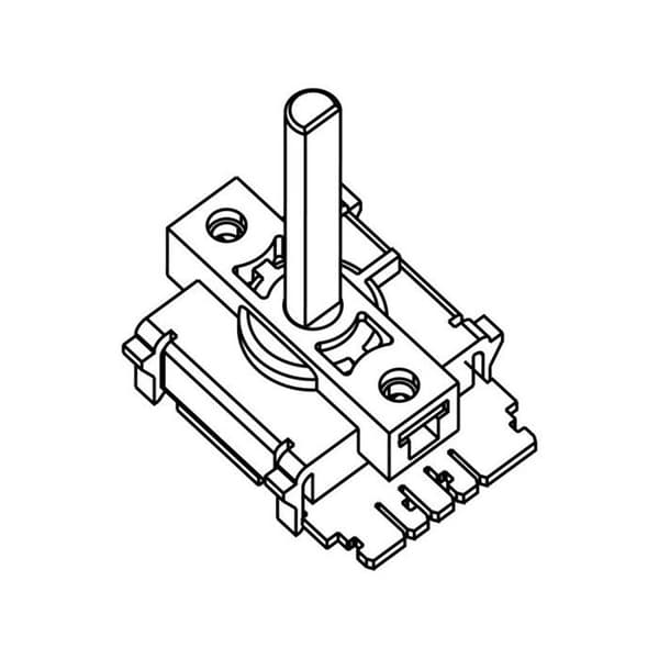 Rotary switch för Arthur Martin 387494101 spisbord