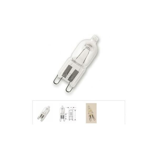 HALOPIN ECO 20W 230V glödlampa (OSRAM) för DE DIETRICH 4876711 ugn