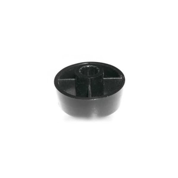 Programmeringsknapp - DE DIETRICH - DCG550W1 - Svart - Diameter 25mm - Axel 3mm