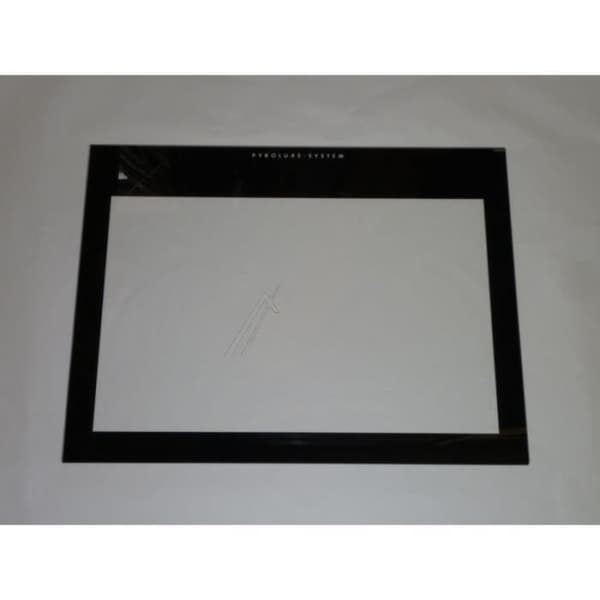 Tryckt glas innermått 504 x 392 för ELECTROLUX ugn 9029719 - - FE6427 387180201 - BVMParts