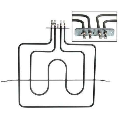Toppmotstånd 33 x34 cm / 1200+1100W 230V för ugn - spis Beko - Blomberg 262900030