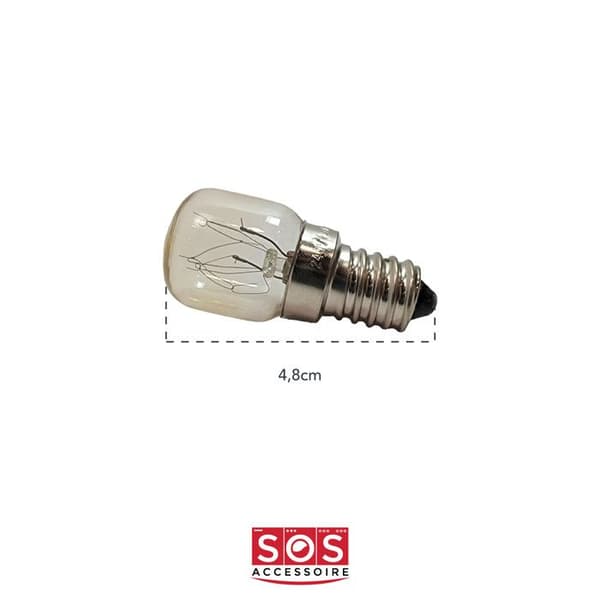BOSCH B/S/H KIL2340/31 ugnslampa - E14 220V 15W