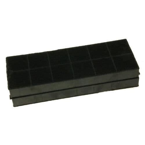 AKTIVERADE KOLFILTER (x2) 25 x 9,5 x 2,3 CM FÖR GODISHUVA - HOOVER - ROSIÈRES 49037324