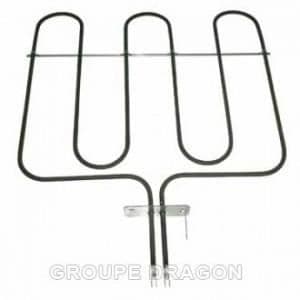 Toppmotstånd 2000 W 450x135 mm för ROSIERES ugn - FE5573RUV FE7186IN 39353727 39350897 93