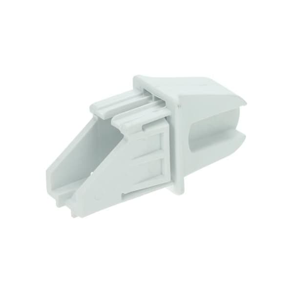 Fixering för vänster lockgångjärn - BOSCH - 00614468 - Kompatibel med flera modeller - Vit