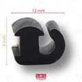 Miniatyrbild 2 av 3: Gummi för Ariston spis - Indesit - C00039148 - PF760AS(IX) PF760ASIX