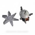 Miniatyrbild 1 av 2: WHIRLPOOL roterande värme ugnsfläktmotor - AKP629GR - BLZH3086 - Originaltillverkade del