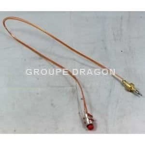 Termoelement för WHIRLPOOL AKM407 häll - 520mm