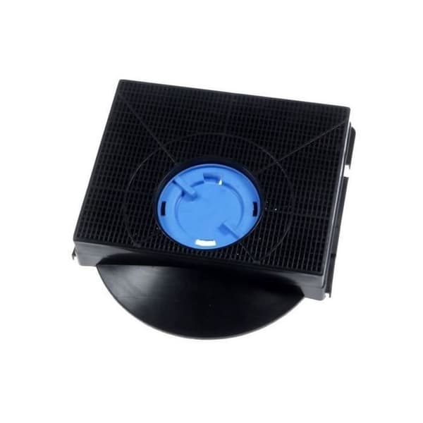 Kolfilter - WHIRLPOOL - Modell 303 - 205 x 212 x 42 mm - Svart - Designad för spisfläkt
