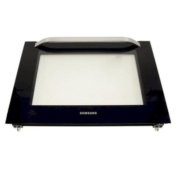 Full Door Assembly - SAMSUNG - H633755 - Black - Compatible with Oven - Accessories