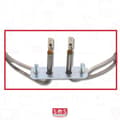 Miniatyrbild 3 av 5: RESISTANS VENTILEE 230V 2500W Ø19CM 8767690 - * DCM10121X1 - DCM10121X DCM1089X1 - DCM1089X DCM510 - BVMPièces