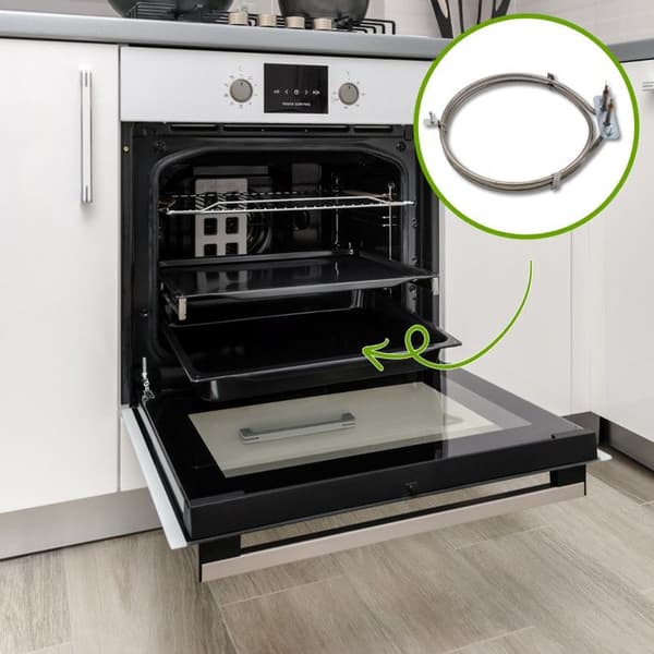 RESISTANS VENTILEE 230V 2500W Ø19CM 8767690 - * DCM10121X1 - DCM10121X DCM1089X1 - DCM1089X DCM510 - BVMPièces
