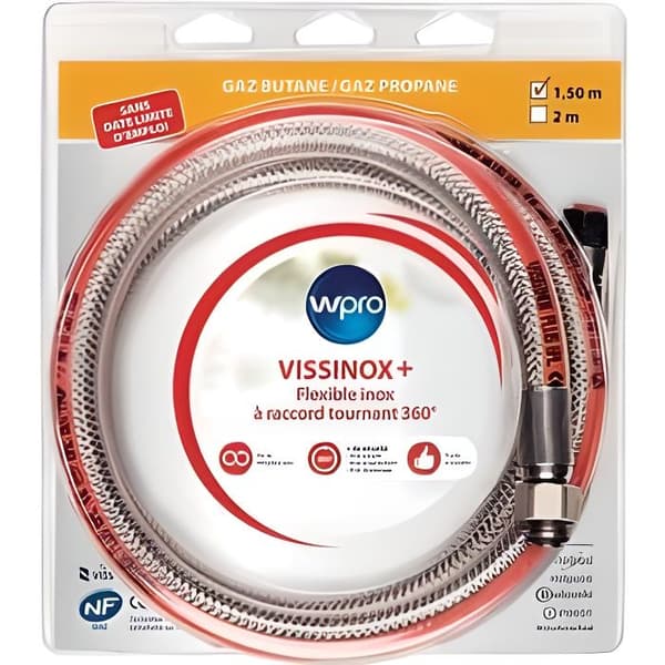 VISSINOX TBV150+ Butan Propan Gas - Obegränsad