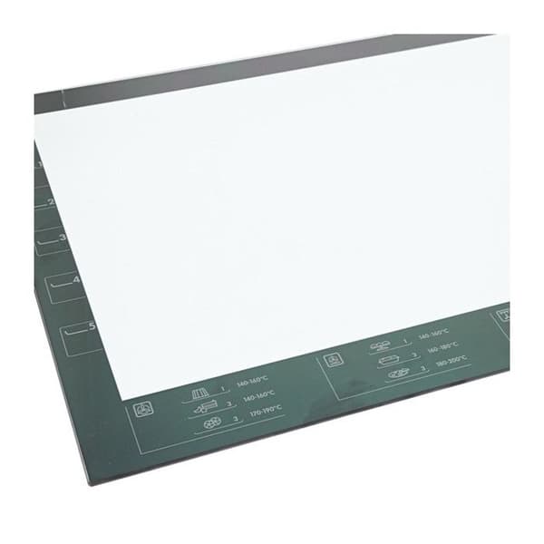 Electrolux tryckt glas 504mm x 397mm för Aeg ugn 387499402
