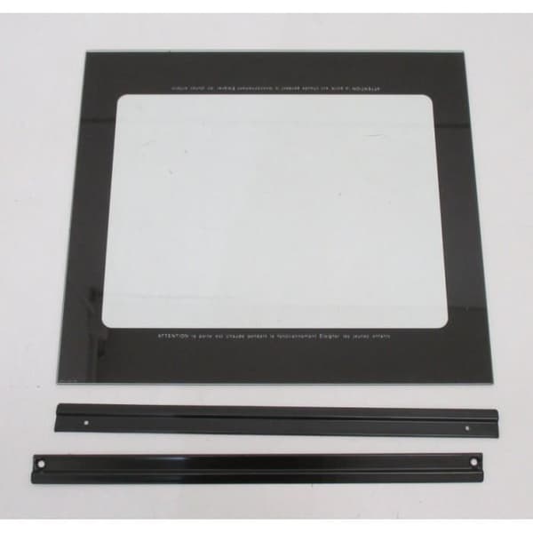 Innerdörrsglas för Brandt ugn - 74X2024 CD1603F1 - CD1603F11 (De Dietrich) - CD1603F1