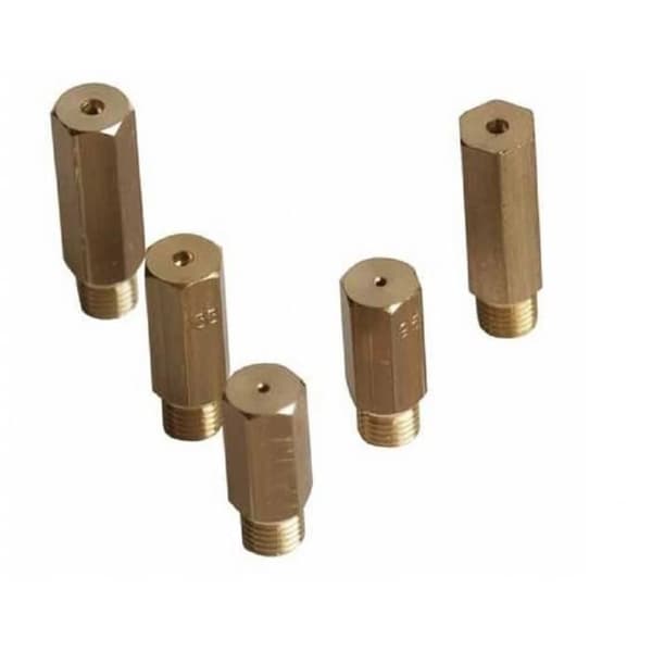 Påse med naturgasinjektorer för Brandt 76X3236 91200/1 spishäll (Thomson) - 91200 - 91