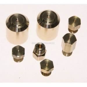 Butaninjektorsats för DE DIETRICH DCM640W1 U738DD124 72X3999 DCG630W1 - DCM630W - DC-spis