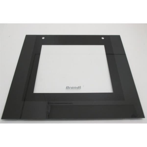 SVART EXTERIÖR GLAS för BRANDT 74X2422 ugn