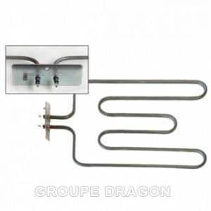 Solemotstånd - Rosieres - 1670W-240V - Originaldel - L360X255MM - Ugn