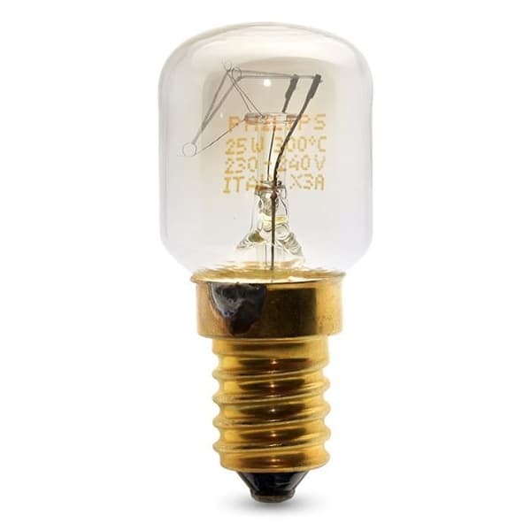Glödlampa 2 x 25 W E14-SES ugn 300 grader - PHILIPS