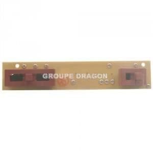 Switch Plate - Whirlpool - AKR633WH - Vit - Fläkt - Huvfilter - Ugn