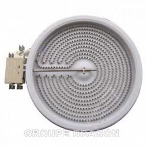 1700 W halogenhärd för BOSCH B/S/H spishäll - Originaltillverkarens del