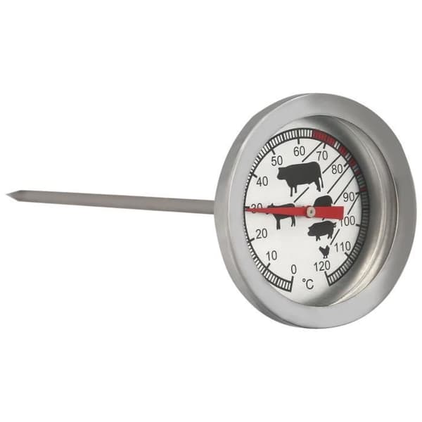 Termometro Analogico Para Cocina, Con Sonda. Idealisk Hornos, Carnes, Asados, etc. Med temperaturindikator