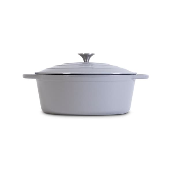 Sobczyk Oval panne i emaljert støpejern - 30x22,5 cm
