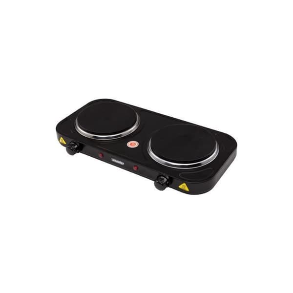 Elspis med två brännare - MESKO - MS 6509 - Effekt 2000W - Kompakt och bärbar