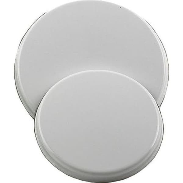 Krüger hällskydd - Set om 4 - Emaljerad vit - Ø 16 cm och 20 cm