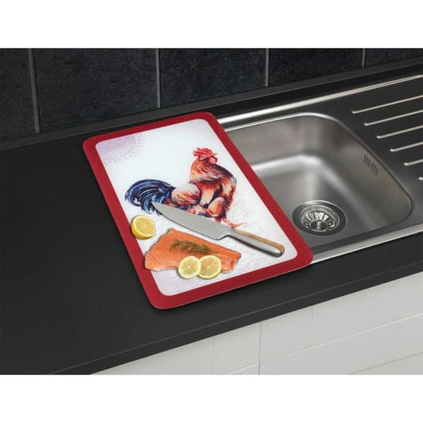 Skyddsplattor - WENKO - Fast - Härdat glas - 30x52 cm - Flerfärgad