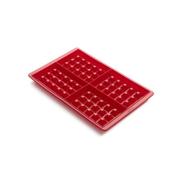 Våffelform i silikon - LEKUE - Set med 2 tallrikar - Non-stick och flexibel
