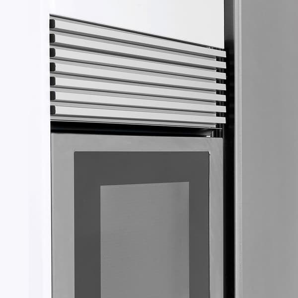 Luftventil för ugn - Emuca - 600 - Matt anodiserad - Aluminium - Plastik