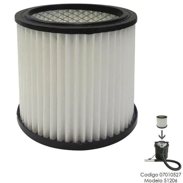 Filtro Para Aspirador De Cenizas 07010527 (modell 51206)