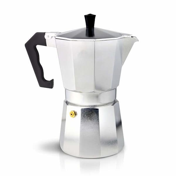 Grunwerg reservdelar för matlagning - ECM-09 - Cafe Ole Italiensk kaffebryggare i aluminium, 9 koppar (360 ml), 360 ml