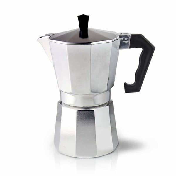 Grunwerg reservdelar för matlagning - ECM-09 - Cafe Ole Italiensk kaffebryggare i aluminium, 9 koppar (360 ml), 360 ml