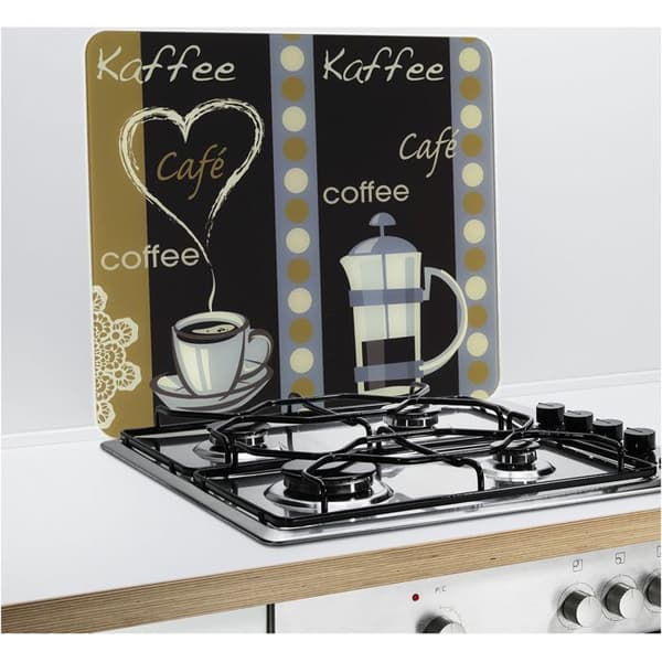 Wenko - 2 mångsidiga bordsunderlägg Arome du café - 56 x 50 cm - Flerfärgad