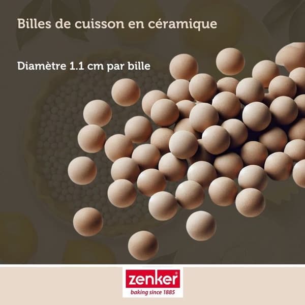 Baketärningar för mördeg, 600 gram burk Zenker Smart Pastry